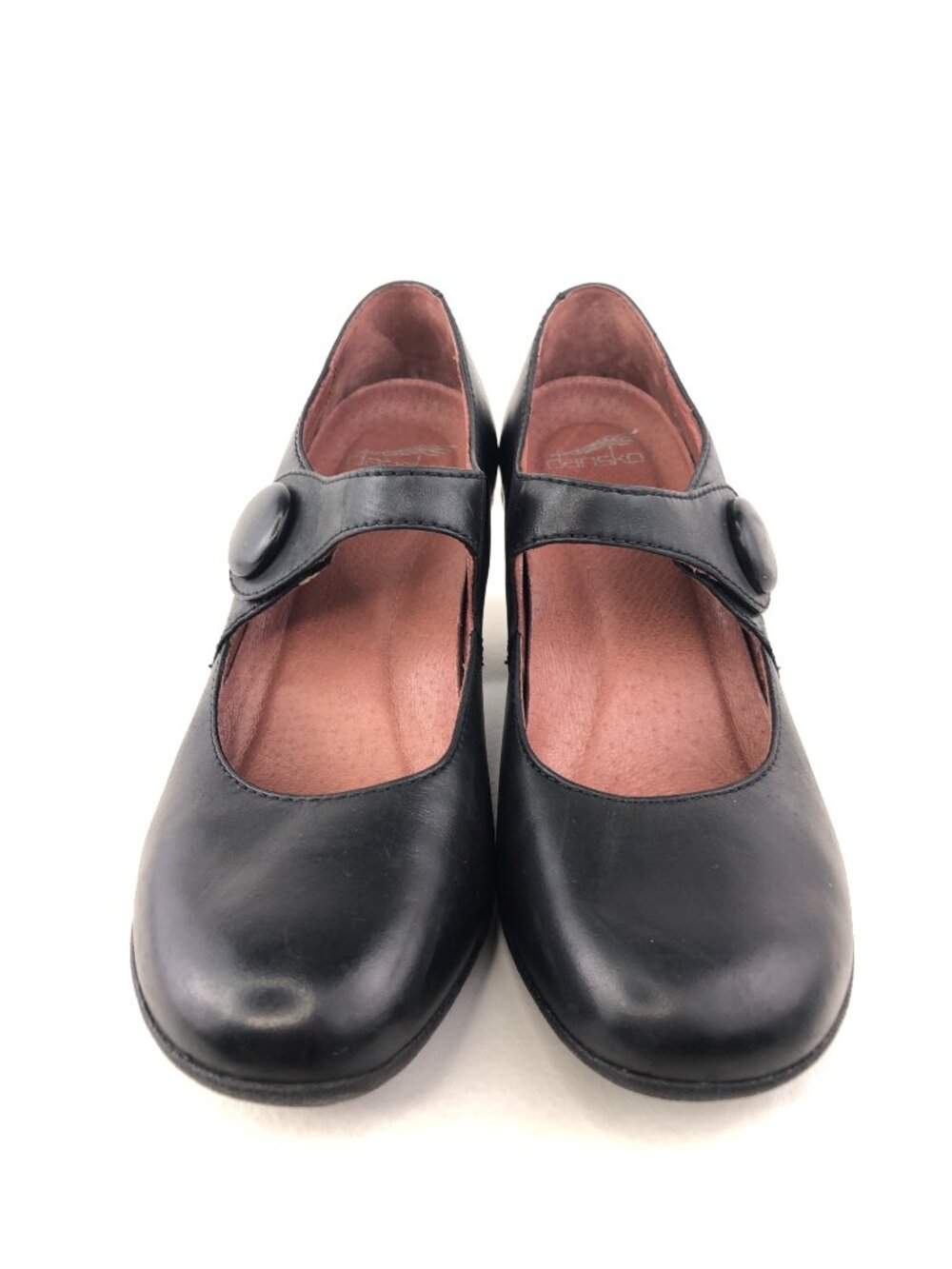 Dansko Page Black Leather Mary Jane Shoes EUR 40 - Picture 4 of 16